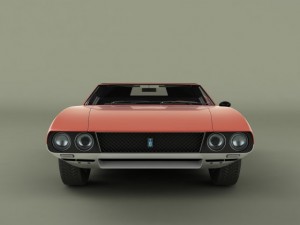 de tomaso mangusta spider Modèle 3D