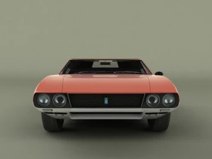 de tomaso mangusta spider 3D Model