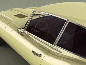 jaguar e type coupe v12 Model 3D