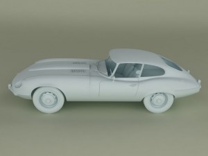 jaguar e type coupe v12 Model 3D