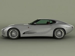 lyonheart k coupe concept 3D Model