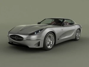 lyonheart k coupe concept 3D Model