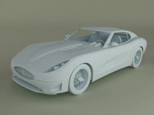 lyonheart k coupe concept 3D Model
