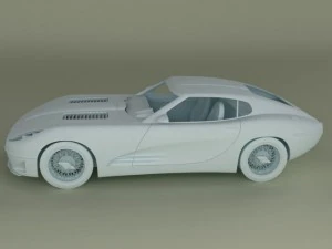 lyonheart k coupe concept 3D Model