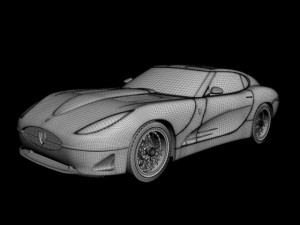 lyonheart k coupe concept 3D Model