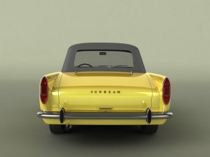 sunbeam alpine series 4 3D Model