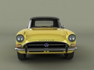 sunbeam alpine series 4 3D Model