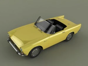sunbeam alpine series 4 3D Model