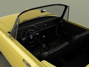 sunbeam alpine series 4 3D Model