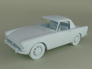 sunbeam alpine series 4 3D Model