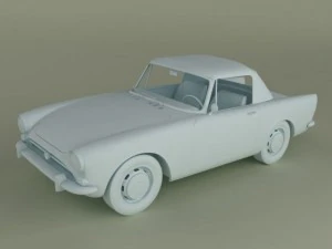 sunbeam alpine series 4 3D Model
