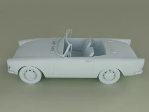 sunbeam alpine series 4 3D Model