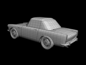 sunbeam alpine series 4 3D Model