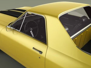 chevrolet el camino 1969 3D Model