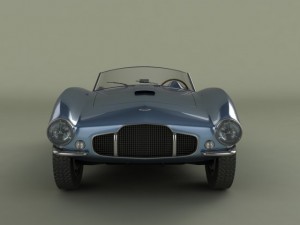 aston martin db24 bertone spider Modelo 3D