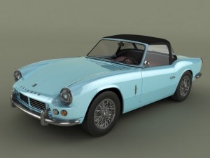 triumph spitfire mk2 3D Model