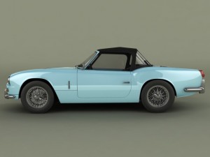 triumph spitfire mk2 Model 3D