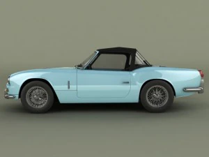 triumph spitfire mk2 3D Model