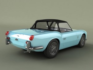 triumph spitfire mk2 Model 3D