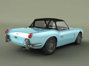 triumph spitfire mk2 3D Model