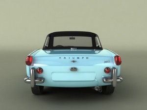 triumph spitfire mk2 Model 3D