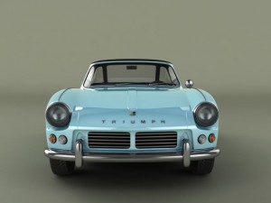 triumph spitfire mk2 Model 3D