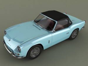 triumph spitfire mk2 Model 3D