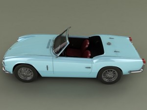 triumph spitfire mk2 Model 3D