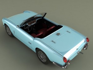 triumph spitfire mk2 Model 3D