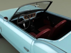 triumph spitfire mk2 3D Model