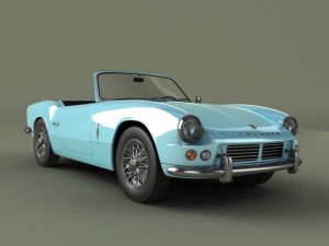 triumph spitfire mk2 Model 3D