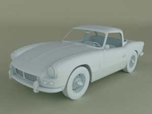 triumph spitfire mk2 Model 3D