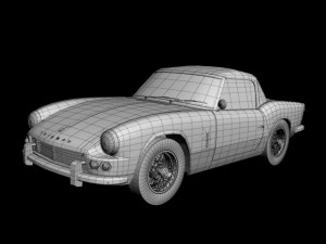 triumph spitfire mk2 Model 3D