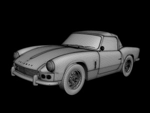 triumph spitfire mk2 Model 3D