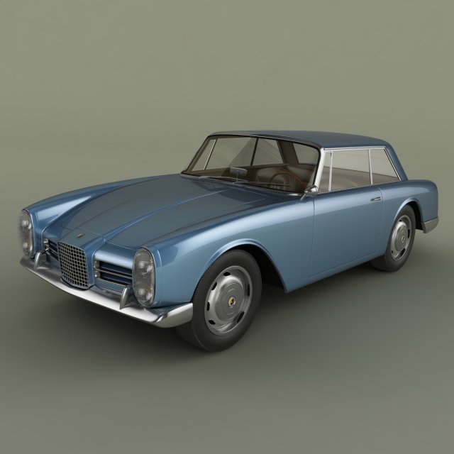 facel vega facel iii Modelo 3D .c4d .max .obj .3ds .fbx .stl .blend 