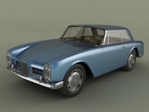 facel vega facel iii 3D Model
