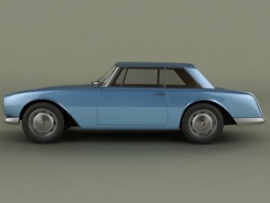 facel vega facel iii Modelo 3D