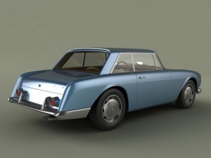 facel vega facel iii Modelo 3D