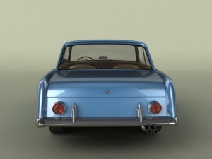 facel vega facel iii Modelo 3D