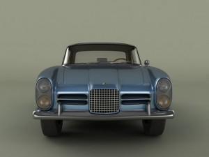 facel vega facel iii Modelo 3D