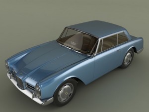facel vega facel iii Modelo 3D