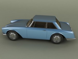 facel vega facel iii Modelo 3D