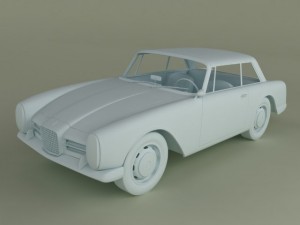 facel vega facel iii Modelo 3D