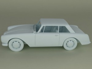 facel vega facel iii Modelo 3D