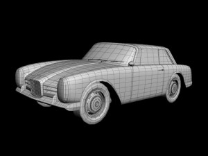 facel vega facel iii Modelo 3D