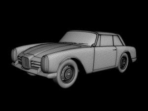 facel vega facel iii Modelo 3D