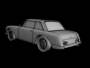 facel vega facel iii Modelo 3D