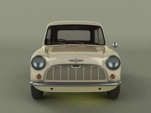 morris mini minor 1959 3D Model