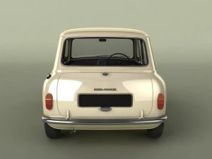 morris mini cars 3D Model