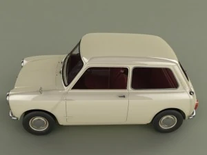 morris mini cars 3D Model